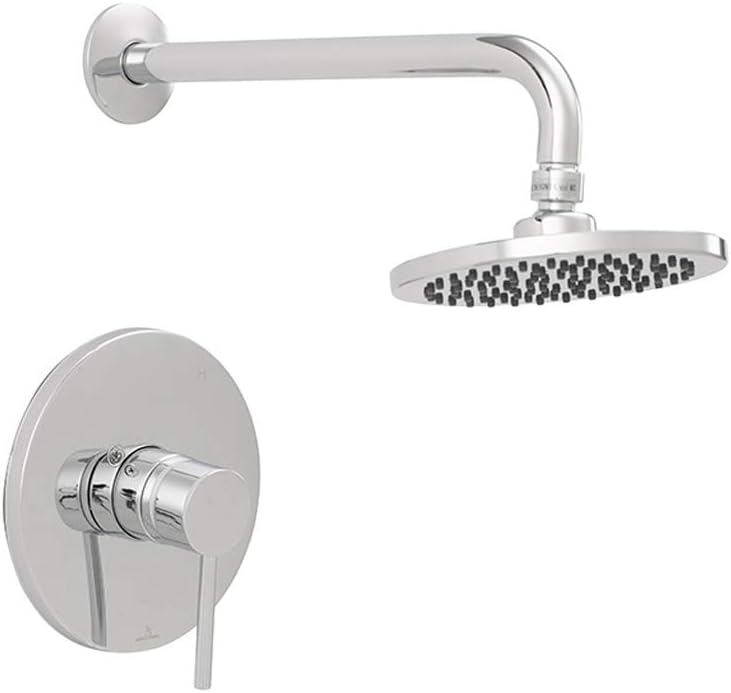 Jones Stephens 155929 Volos Shower Only Trim Package with 1.8 GPM Single Function Shower Head - Chrome Plated