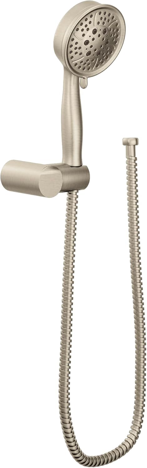 Moen 3636EPORB Four Function Eco-Performance Handheld Shower with Wall Bracket and 69-Inch Hose, Oil Rubbed Bronze