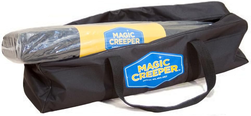 Single Set – Patented 60″ × 29″ All-Terrain Automotive Creeper, Zero-Ground Clearance, Oil & Water Resistant, with Carrying Case.