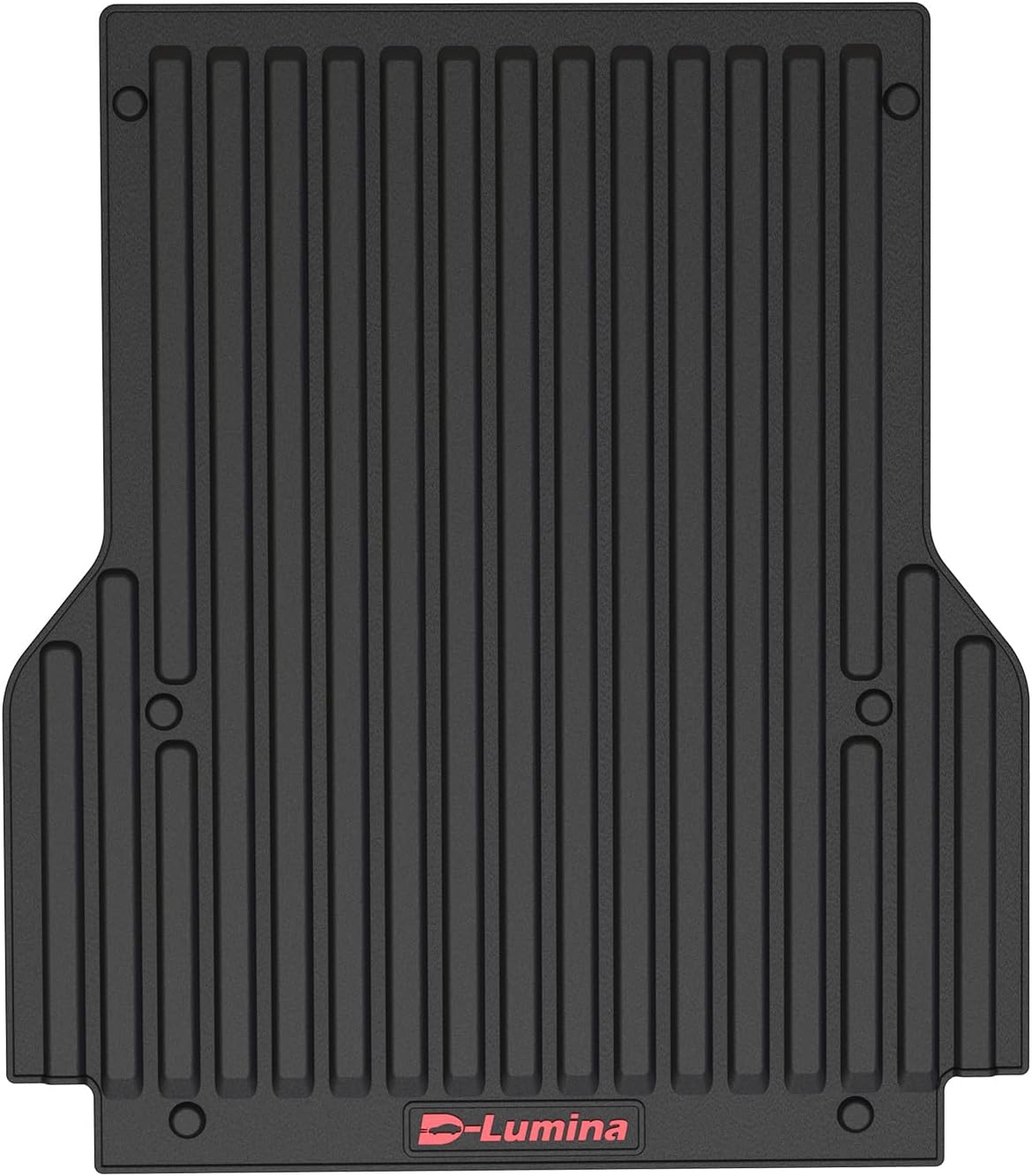 D-Lumina Bed Mat - Compatible with 2005-2023 Toyota Tacoma Crew/Double Cab w/5 Feet Short Beds - 3D TPV Heavy Duty Rear Truck Bed Liner, Waterproof All Weather Guard Protection Cargo Tray