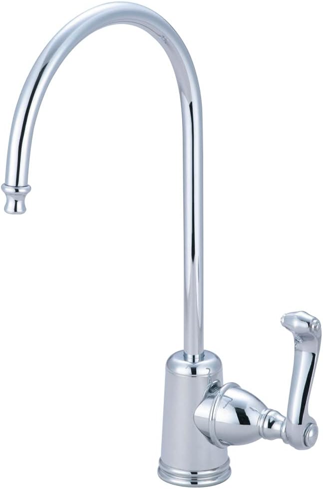Kingston Brass Gourmetier KS7191FL Royale Single Handle Water Filtration Faucet, Polished Chrome