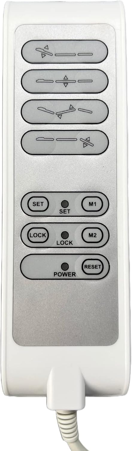Spa Numa Memory Hand Remote Corded ONLY Compatible with Spa Numa Swivel 2023 and Spa Numa Swivel Deluxe 2023 Models Bought from Our Brand