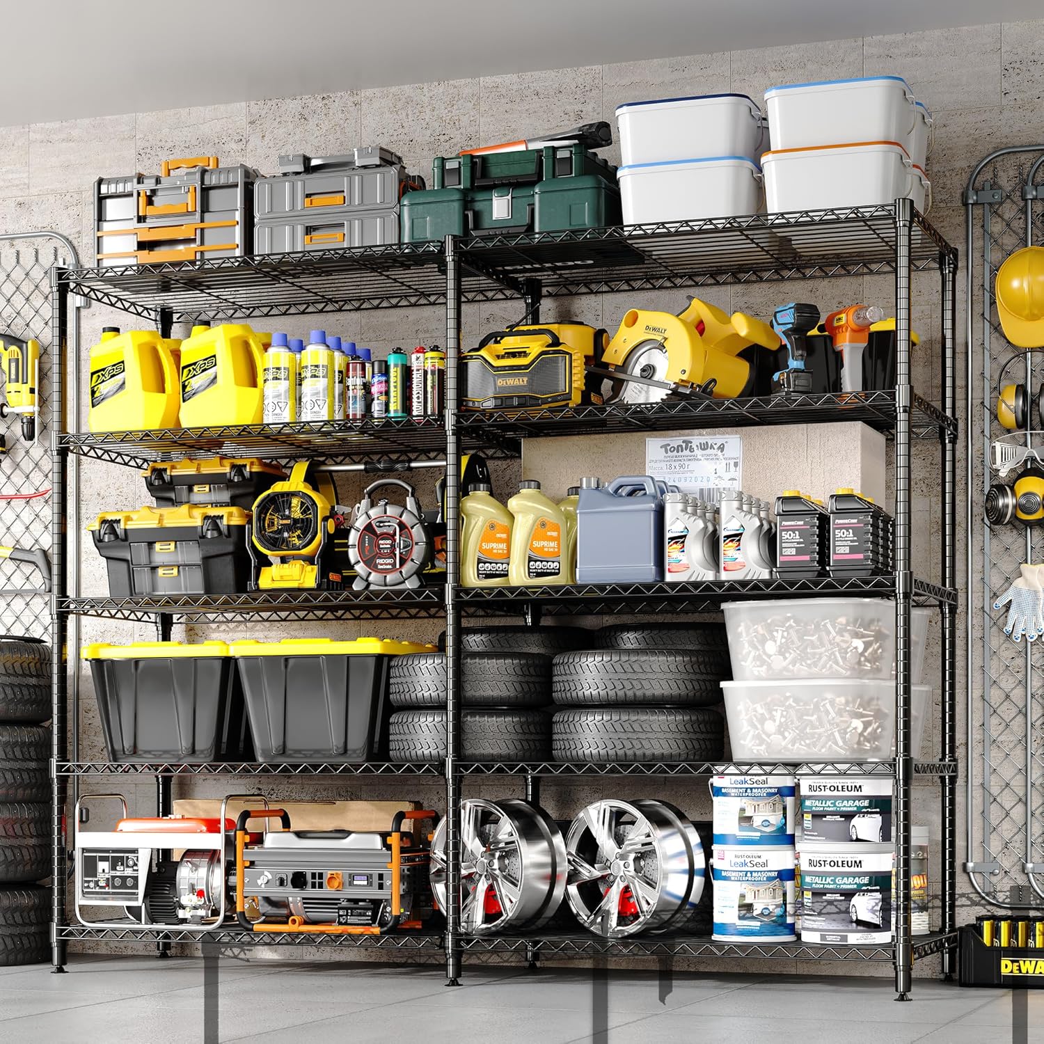5 Tier Storage Shelves,59