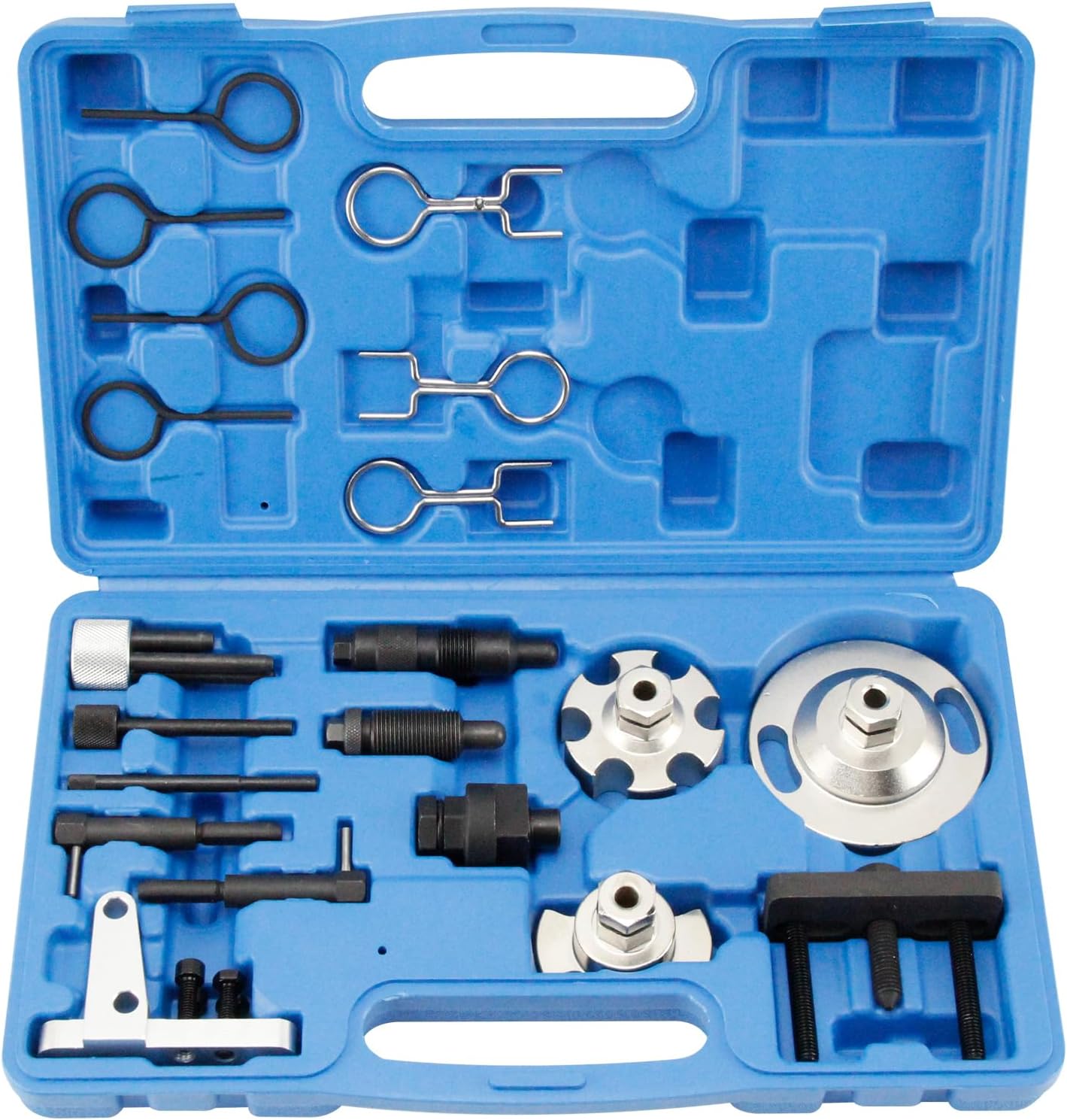 Engine Timing Tool Kit for VW Audi, 2.7L 3.0L V6 TDI Diesel, Camshaft Crankshaft Locking Set (Full Kit)