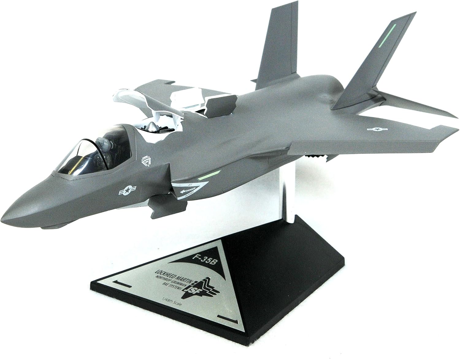 Toys and Models Stovl F35B Usmc, Dark Gray Or Metallic
