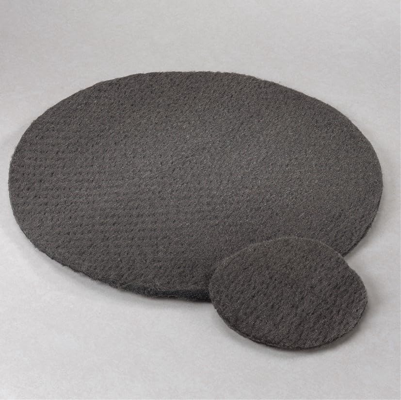 STONE-GLO Steel Wool Floor Polishing Pad - Unsurpassed Durability & Versatility, Steel Wool Pads - Boost Your Cleaning Productivity 17