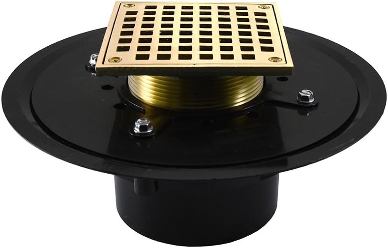 Jones Stephens Corp - 3 Abs Hd Flr Drn W/6 Sq Nb Str & Spud