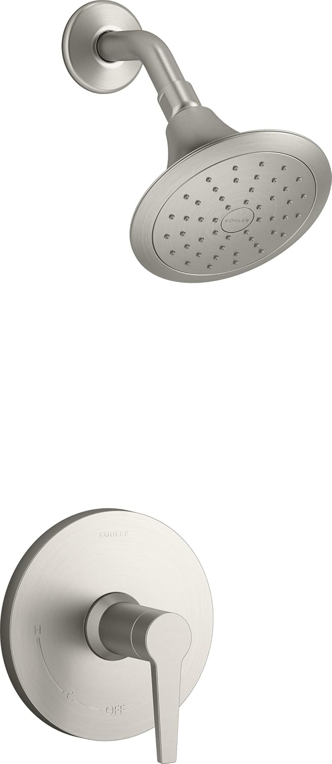 KOHLER Pitch Rite-Temp shower trim with 2.0 gpm showerhead