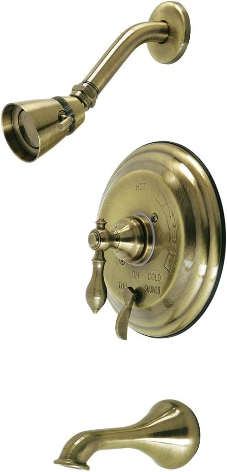 Kingston Brass KB36350ACL American Classic Tub and Shower Faucet, 7.13 x 4.94 x 7.5, Oil Rubbed Bronze