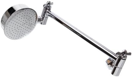 Chrome All Directional (Aussie) Shower Head with 9