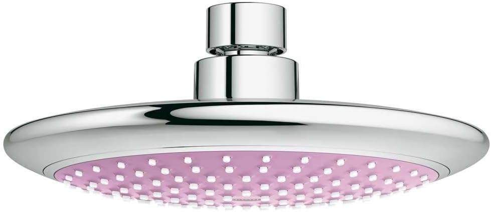 Grohe 114631 Rainshower Solo Pink 2.5gpm Head Shower in Starlight Chrome