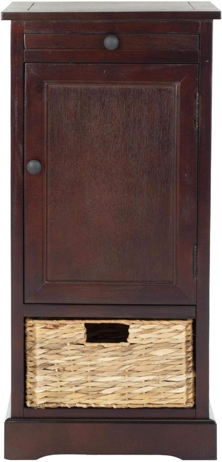 SAFAVIEH American Homes Collection Raven Vintage Grey Tall Storage Unit