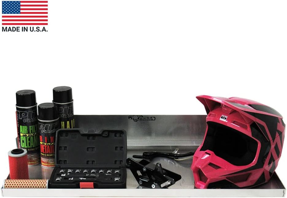 Pit Posse 610 Work Station Fold Down Flip Out Tray Shelf Cabinet 32