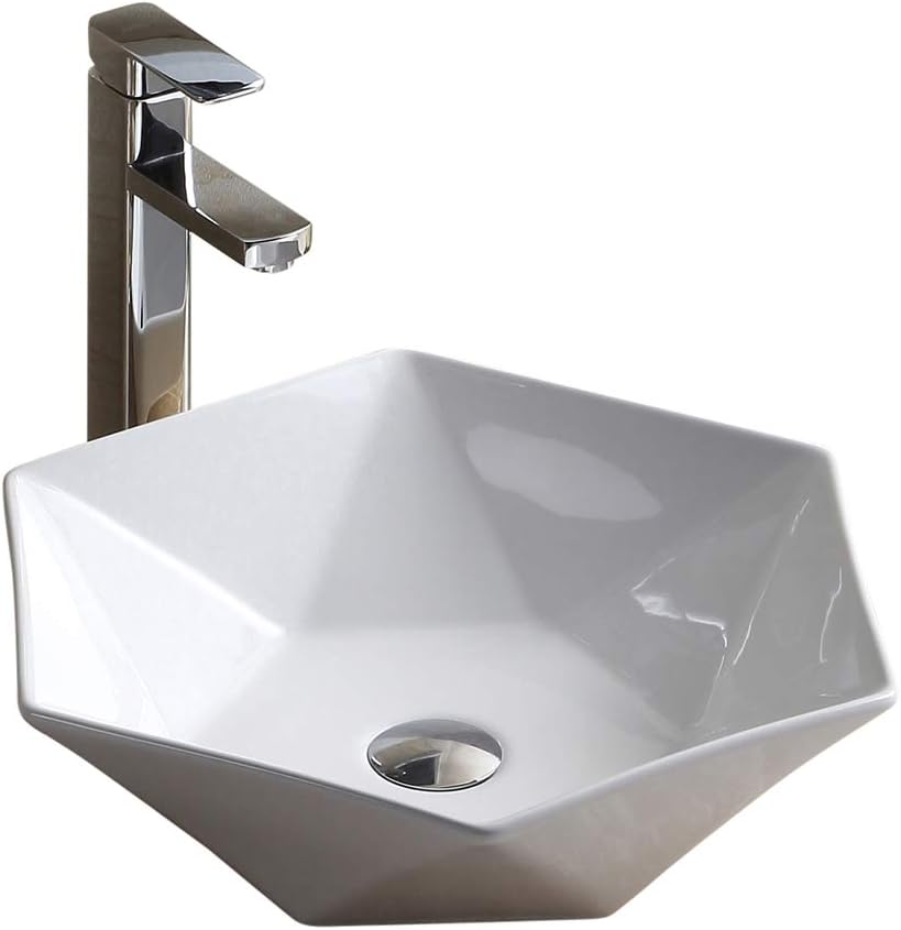 Fine Fixtures Vessel Sink Vitreous China MV1818TE