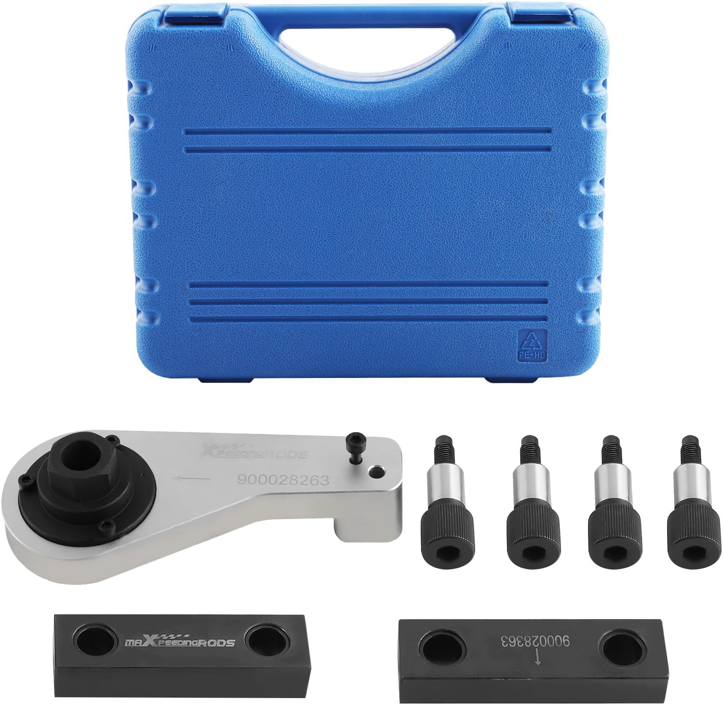 maXpeedingrods Engine Timing Tool Kit for Maserati Ghibli Quattroporte Levante 3.0T M156B M156C M156D Engine, Camshaft Timing Locking Tool Set Replacement Number 900028263 900028363, 7PCS