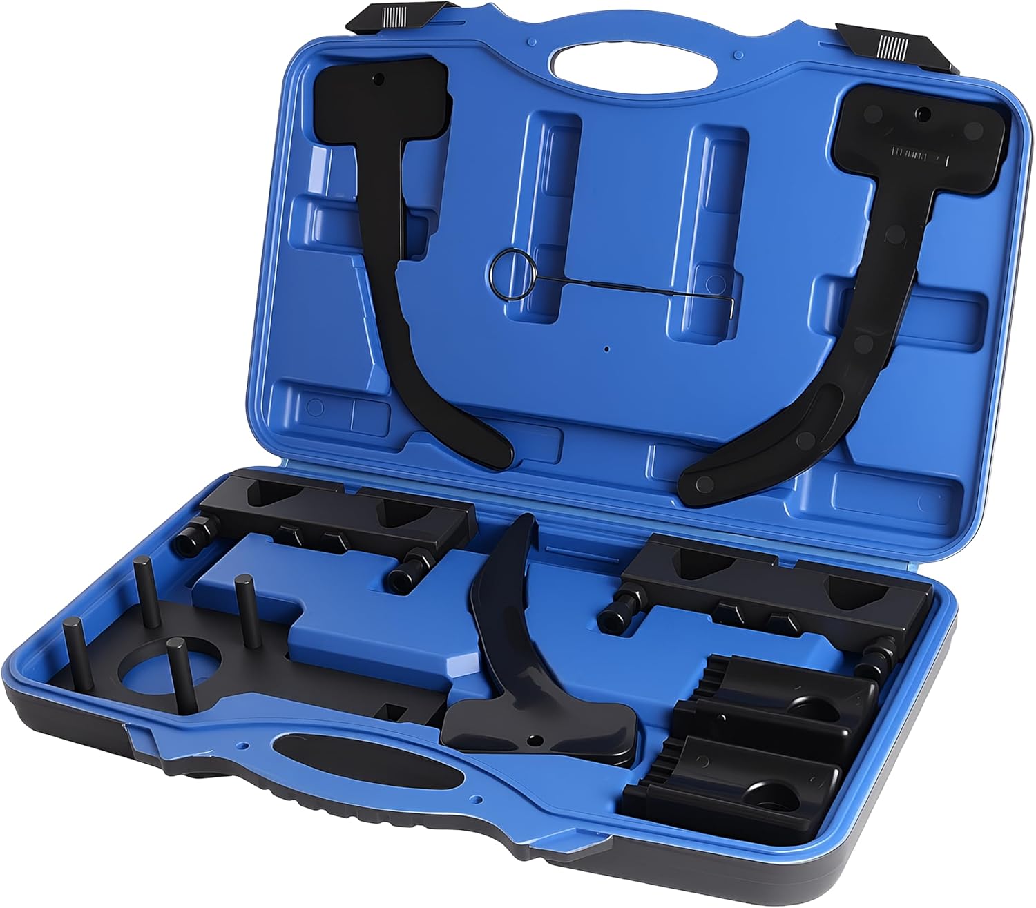 for 3.6 Pentastar Timing Tool Kit, Camshaft Phaser Timing Chain Tool+Camshaft Holding Tool+Crankshaft Pulley Wrench for VW for Jeep for Chrysler for Dodge, 10369, 10200A, 10202, 10198A