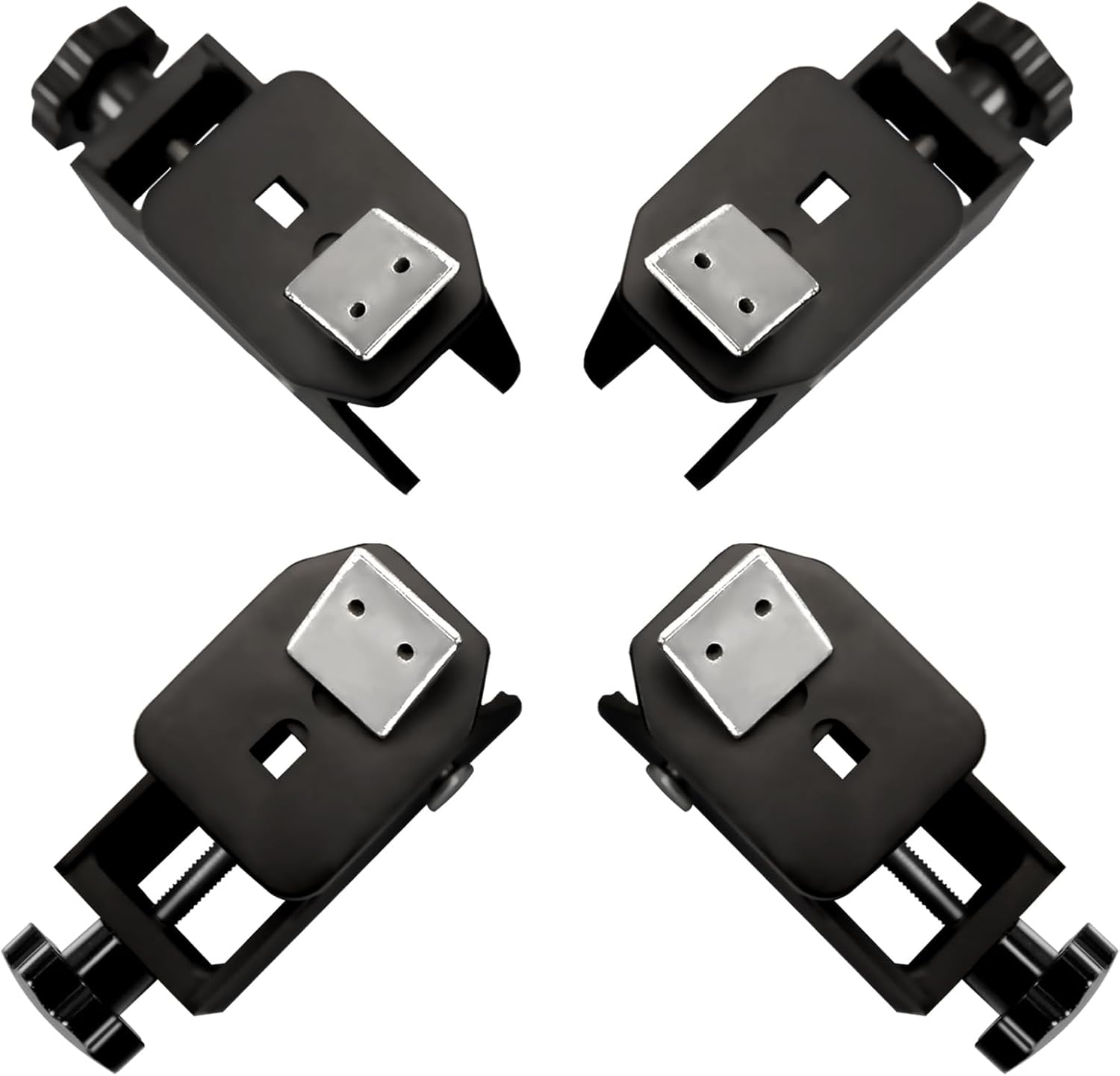 Tire Changer/Machine Motorcycle Adapter for Tire Changers (Standard Jaw Claw Below 49mm), Increases 4 inches and Decrease 2 inches on Rim clamp Size, 4pc-Set