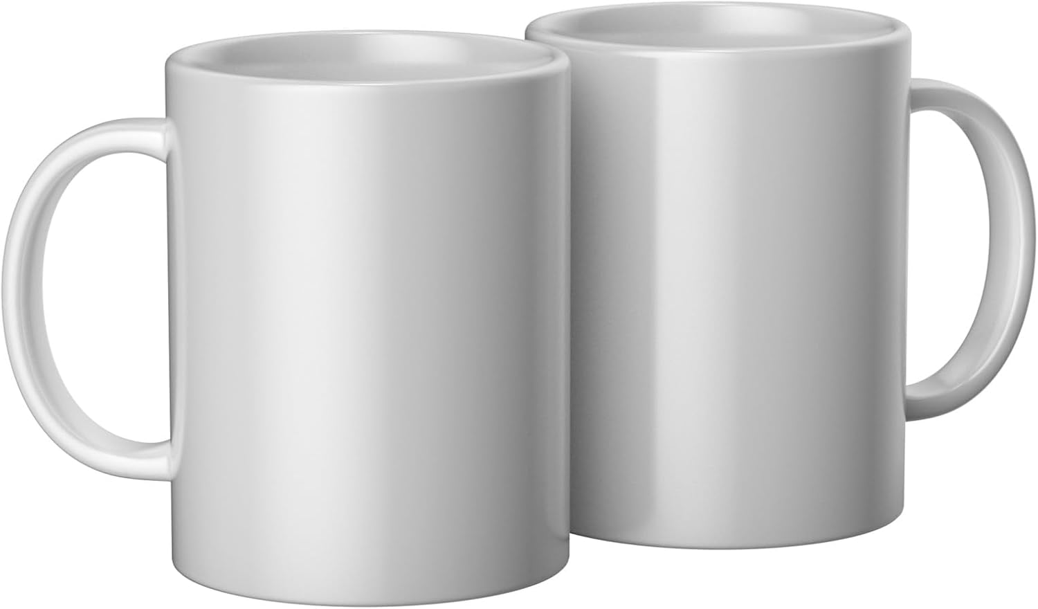 Cricut Ceramic-Coated Mugs, 15 Oz, 36 Count, White - Dishwasher & Microwave Safe, Compatible with Cricut Mug Press & Infusible Ink, Ideal for Crafts and Printing
