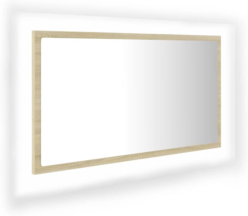 LED Bathroom Mirror with RGB Lights 31.5