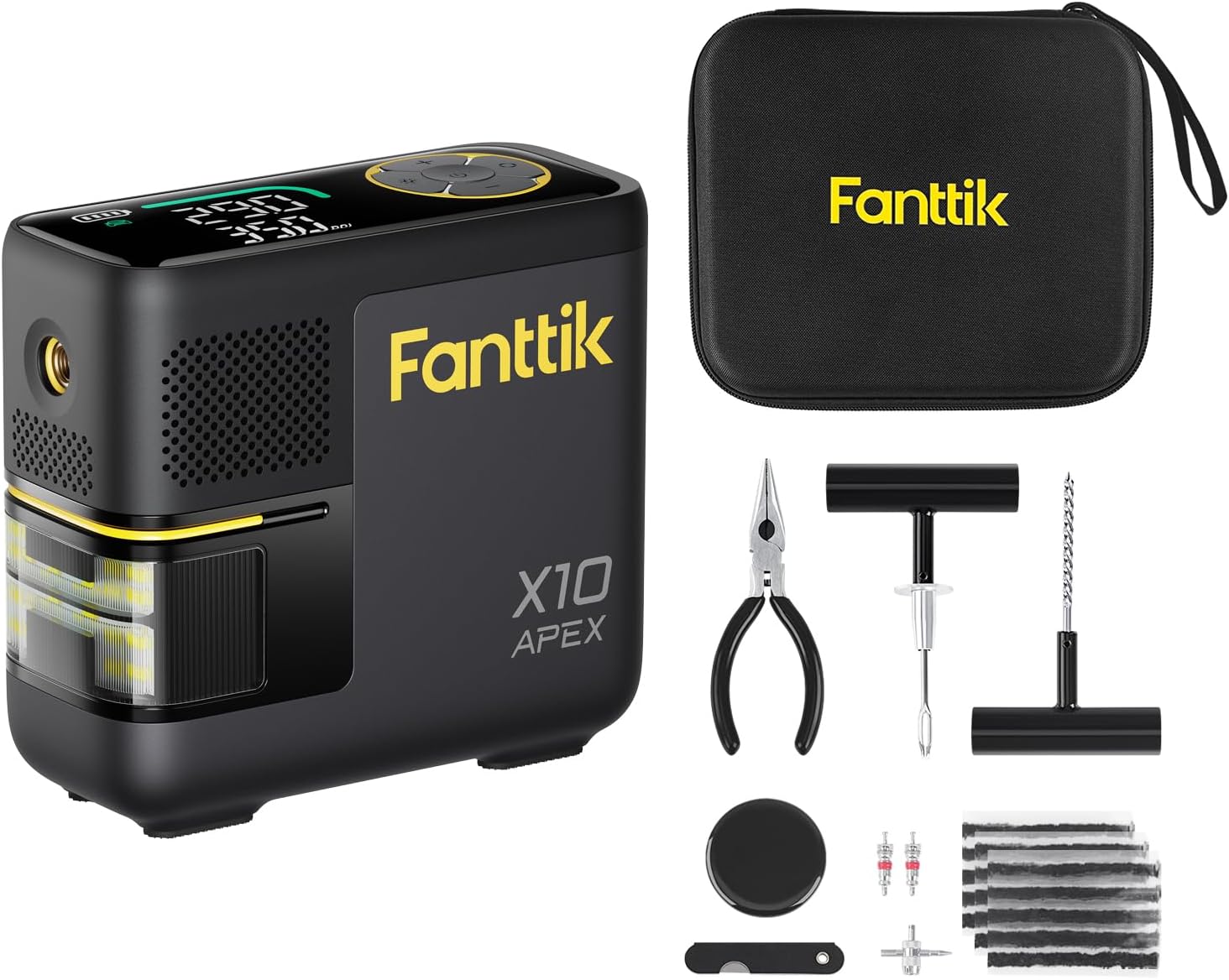 Fanttik Tire Repair Kit and X10 APEX Tire Inflator