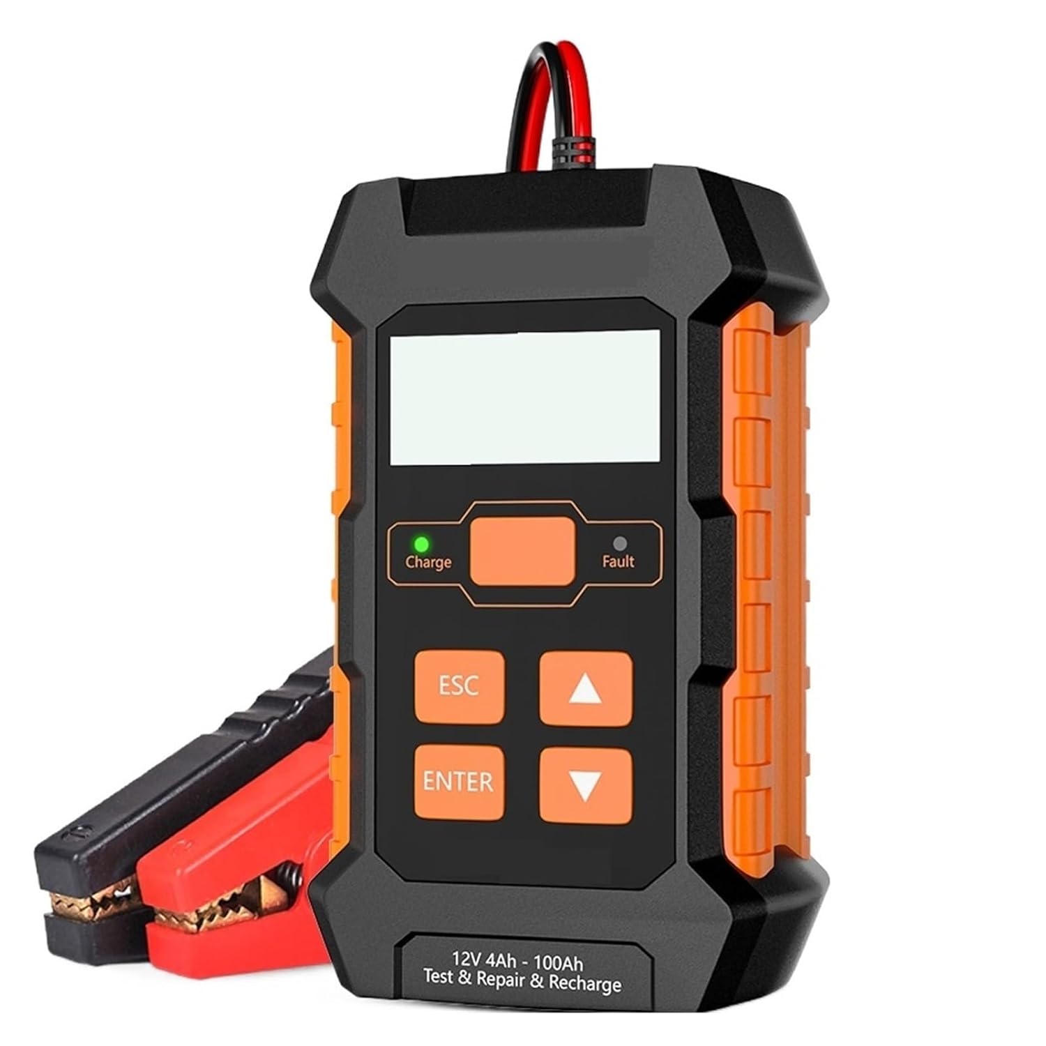 12V 10A 24V 5A Car Truck Battery Tester Charger Lead Acid Battery Pulse Repair Tool Gel Lithium Power Supply