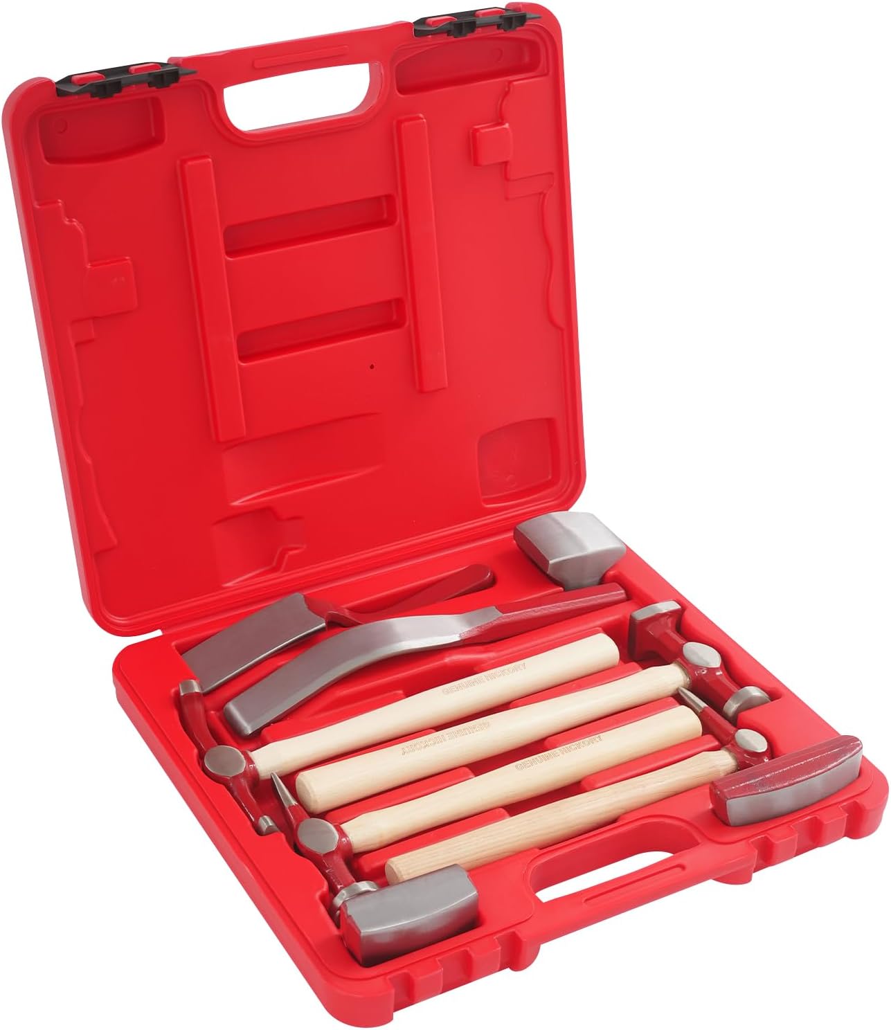 9PCS Car Dent Repairing Tool, Sheet Metal Puller Dent Removal Tool Car Body Repair Tool Kit for Repairing Car Dents and Door Dings