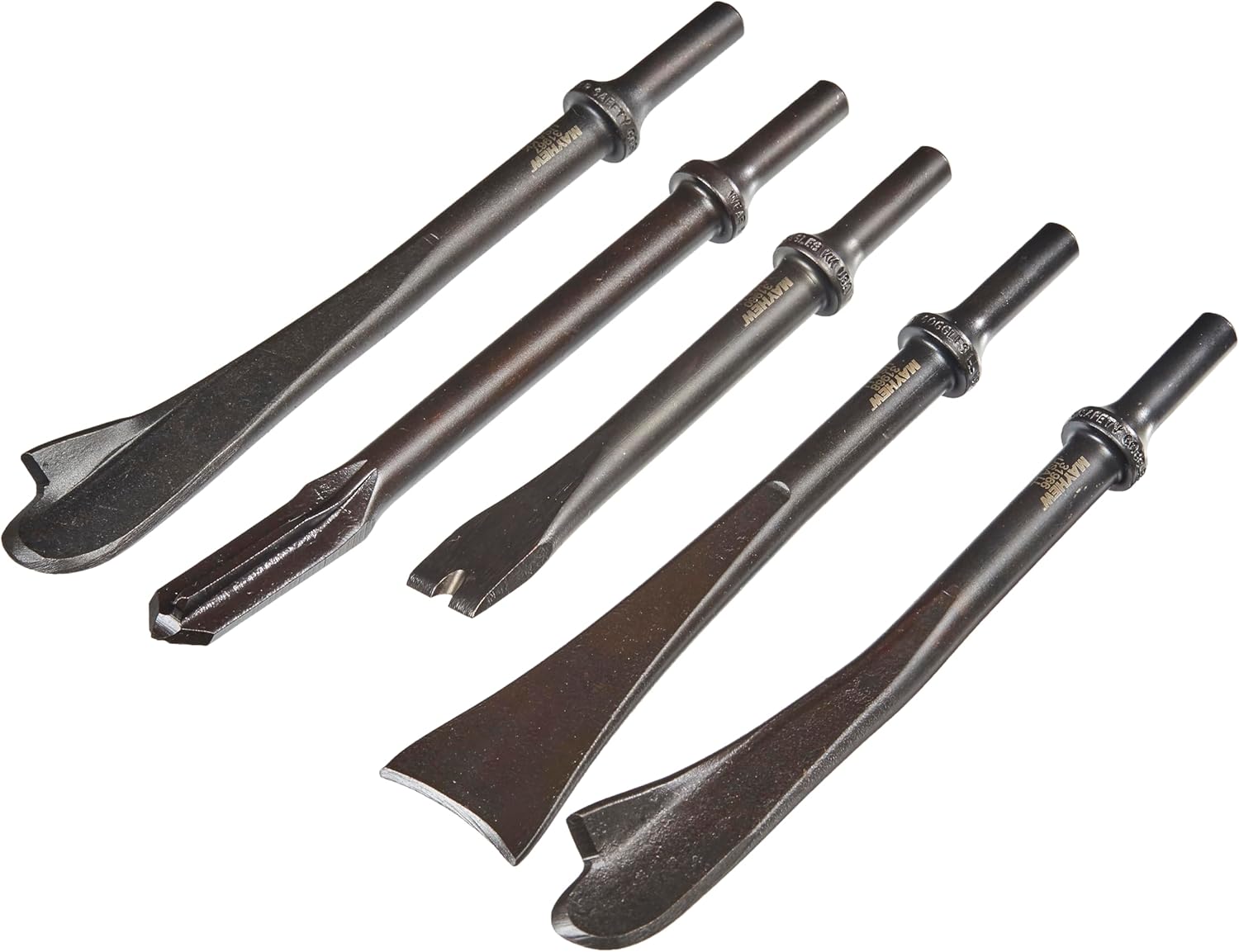 Mayhew Tools 32028 Pneumatic Exhaust Pipe & Muffler Set, Black Oxide Finish, 5-Piece