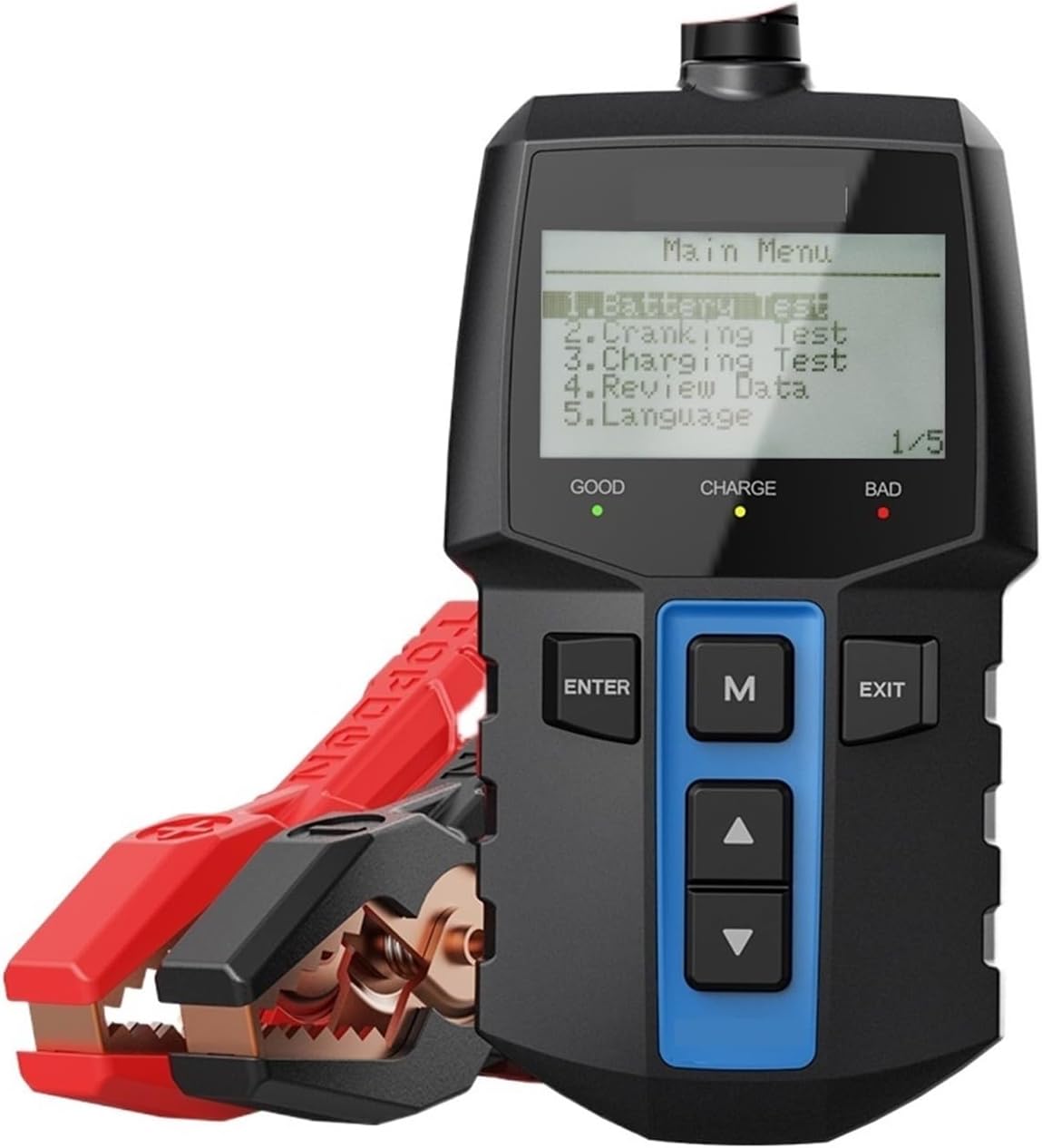BT100 Car Battery Tester Digital Automotive Diagnostic Battery Tester Analyzer Vehicle Cranking Charging Scanner Tool - Battery Analyzer