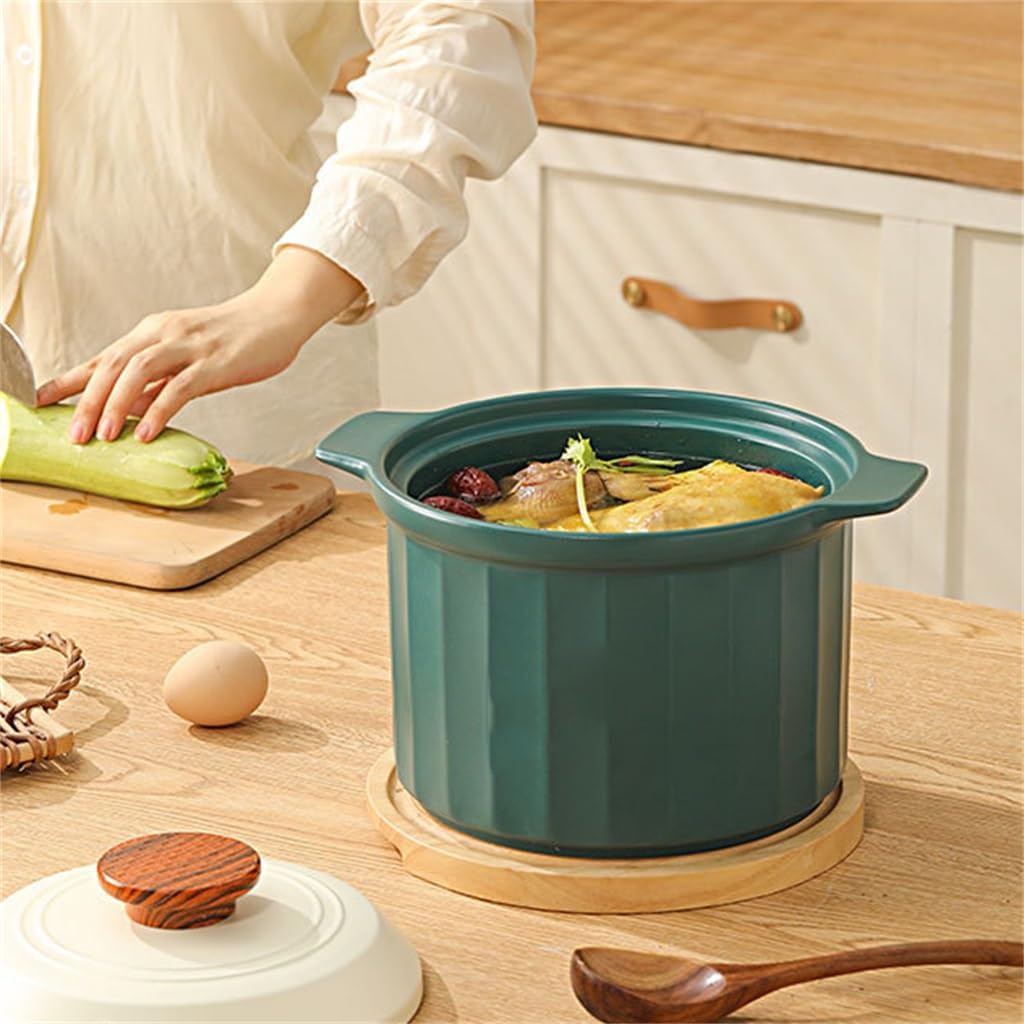 Ceramic Casserole Household Soup Pot Flame Gas Stove Large Capacity Stew Stone