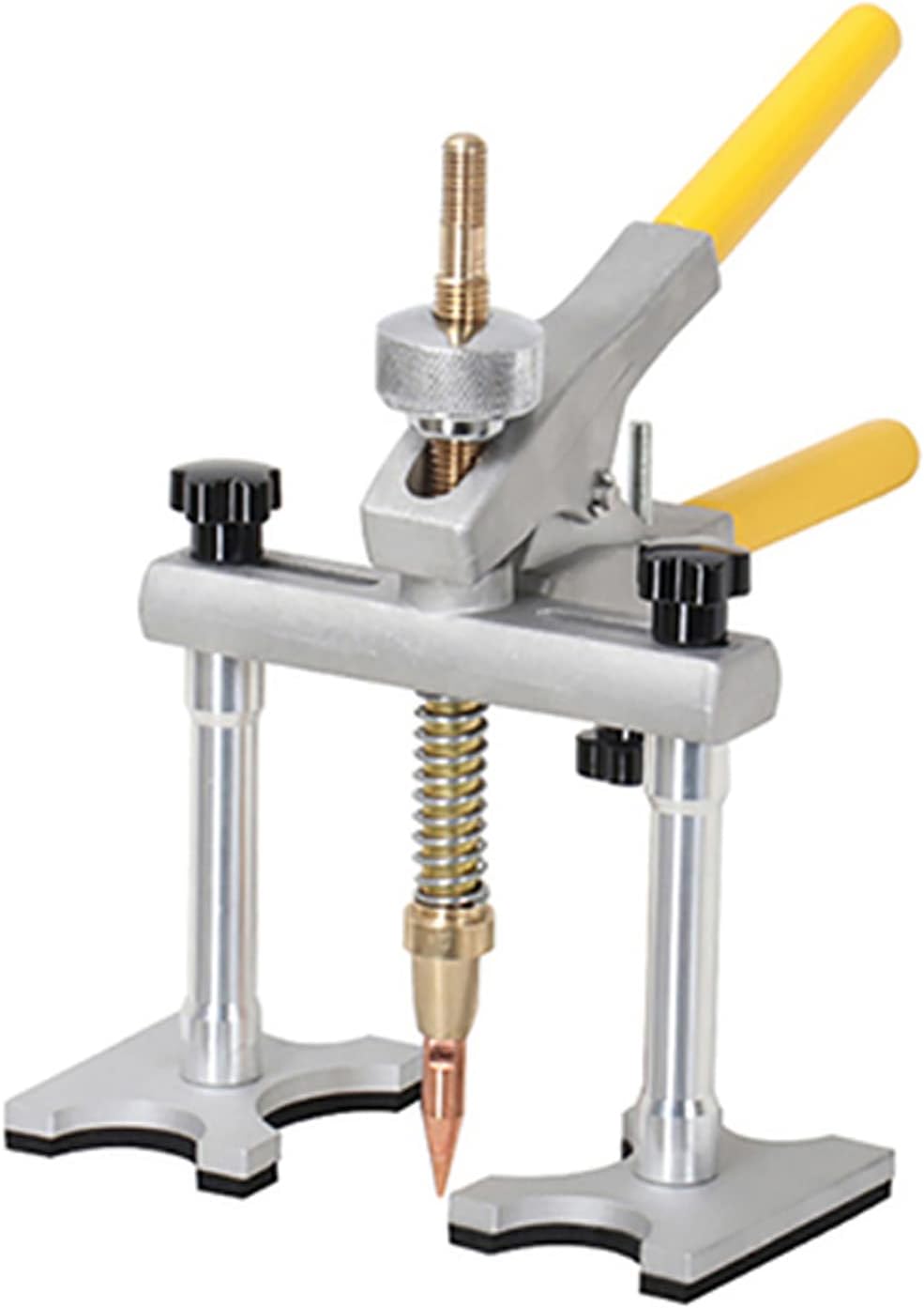 iDili Automotive Sheet Metal Dent Quick Puller Spot Welding Pulling Unit Car Body Fine Repair Tool Small Leveling Bar Lifter (A: Gun use)