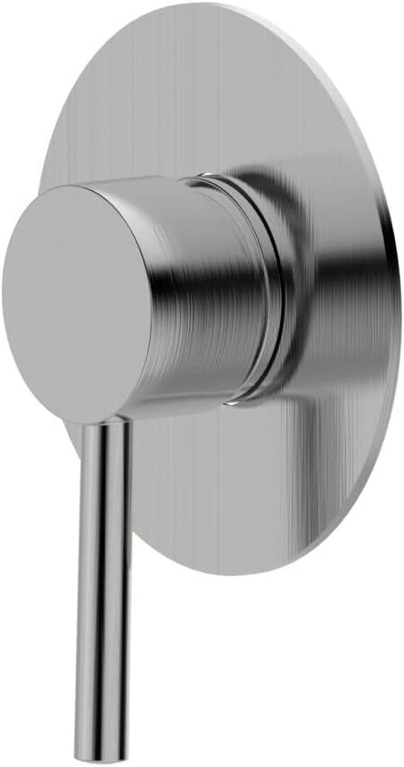 Bath Royale Envol High-Capacity Shower Valve - Pressure-Balancing, All Metal, Brushed Nickel