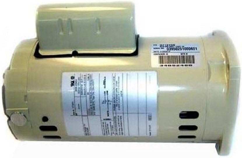Pentair 355026S Almond 2 HP Single Phase Single Speed Square Flange Motor Replacement Pool and Spa Pump