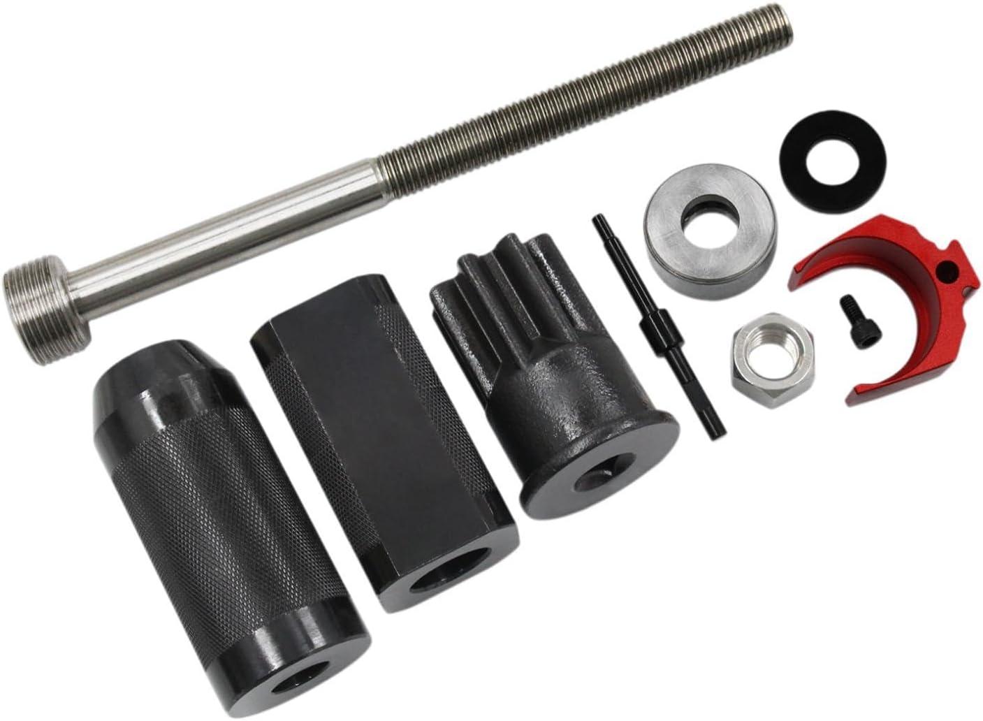 Heavy Duty Fuel Injector Sleeve Removal Kit Injector Sleeve Cup Remover&Installer Set Accs for 3406E C-15 C-16 Engines