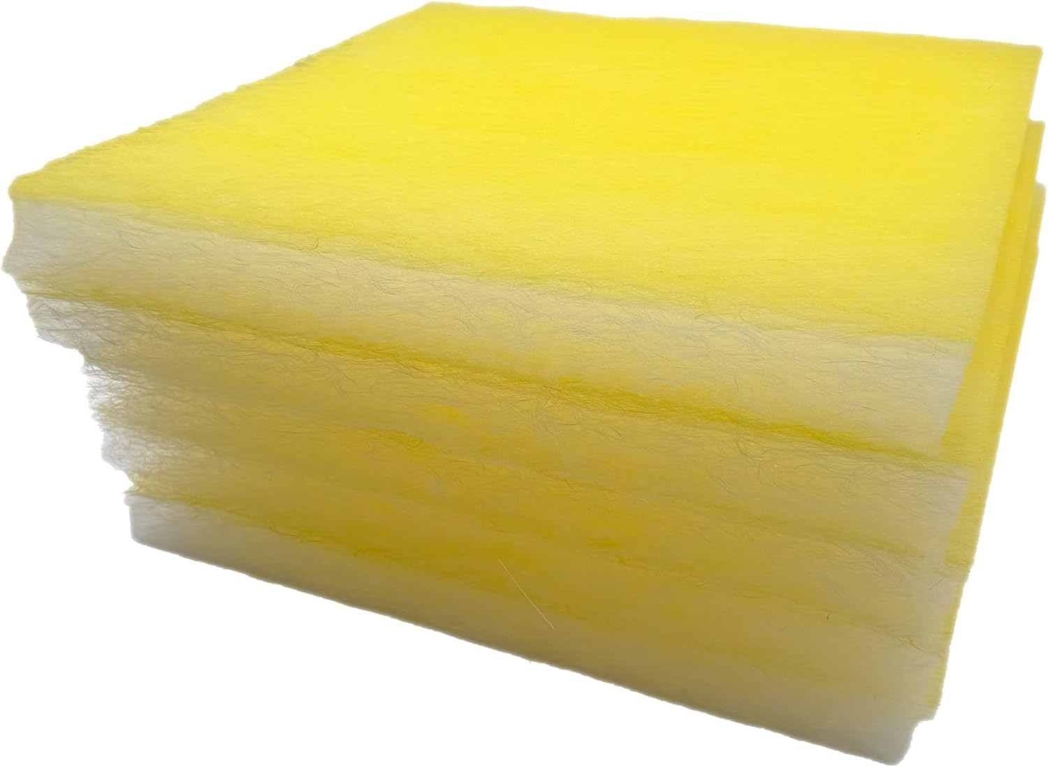 Paint Booth Exhaust Fiberglass Filter Pad (US Manufacturer), Heavy-Duty Paint Arrestor for Spray Booth (50/case, 20