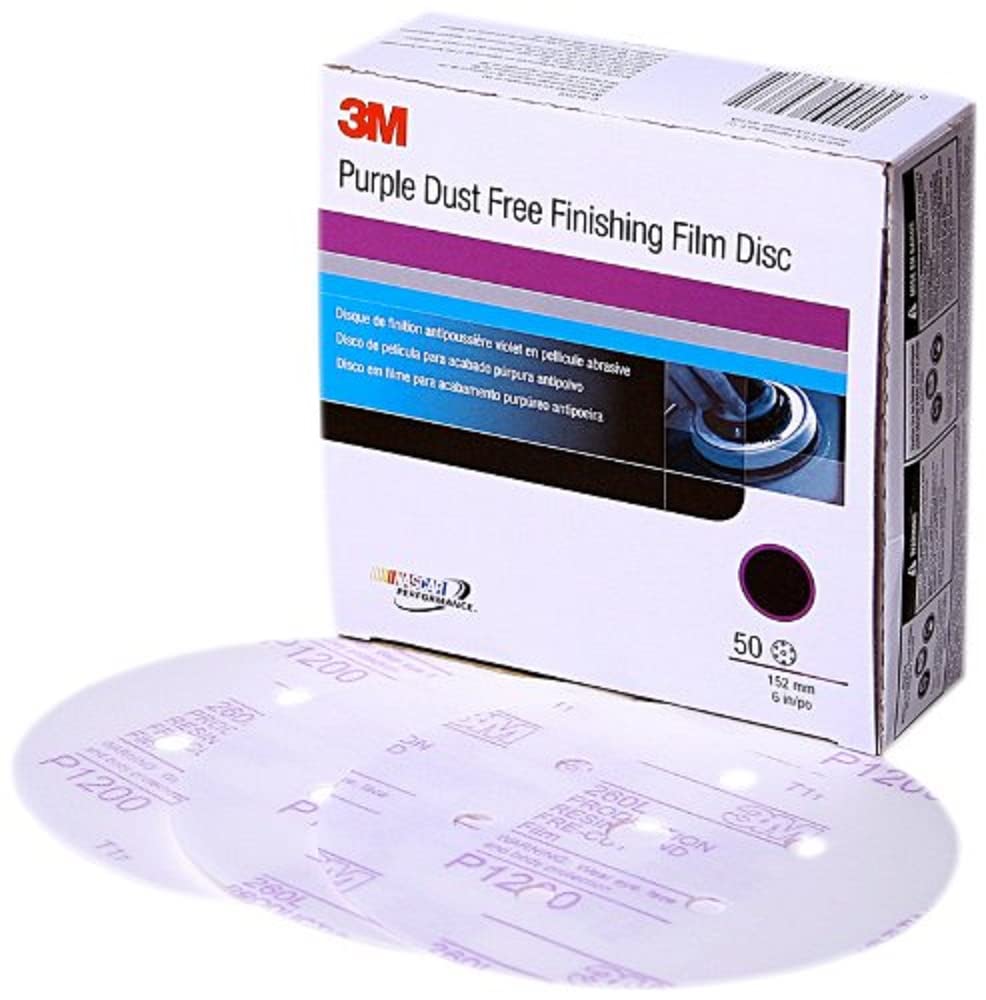 3M 30771 Hookit Purple 6