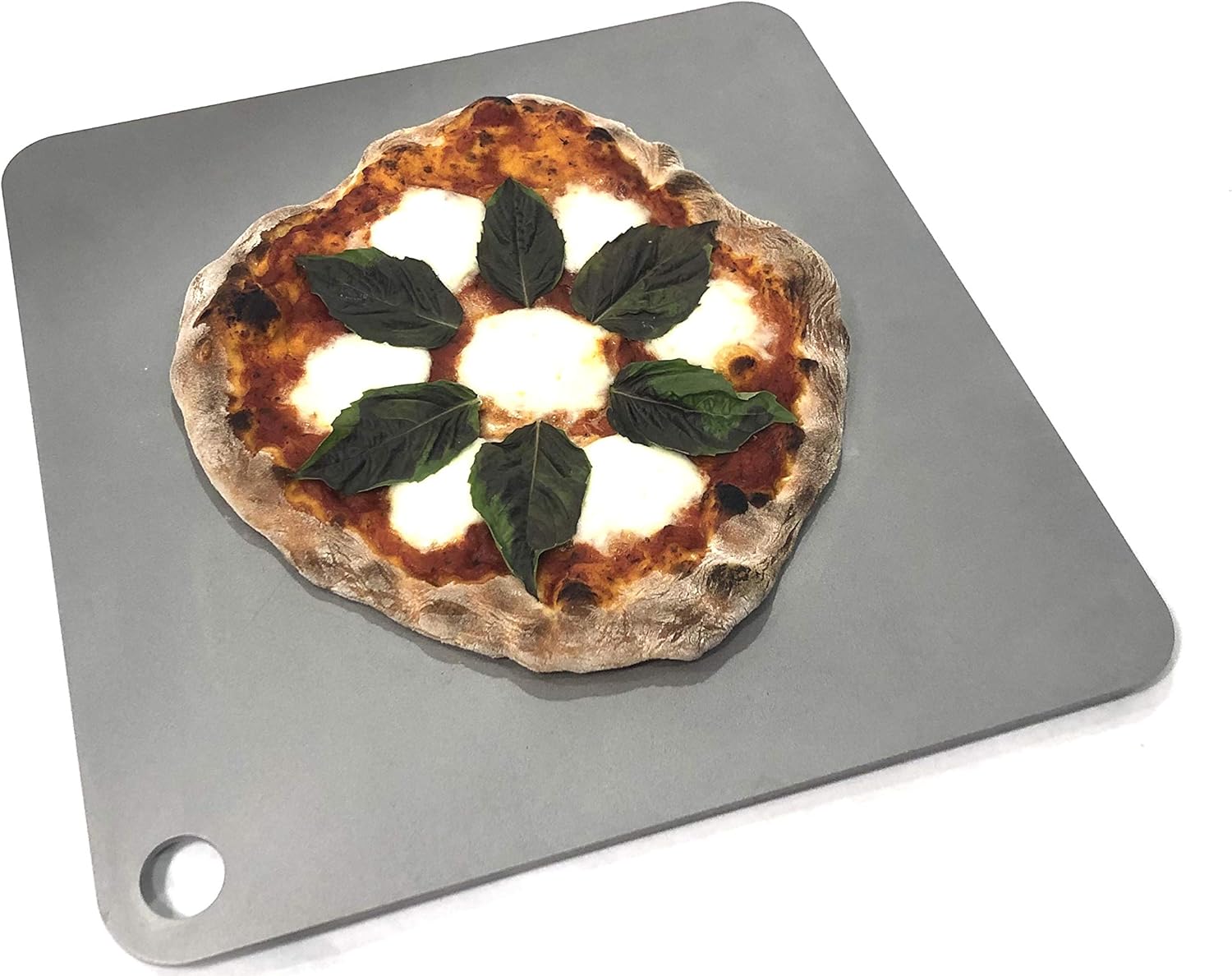 Conductive Cooking - Square Pizza Steel Plate for Oven Cooking and Baking (3/8