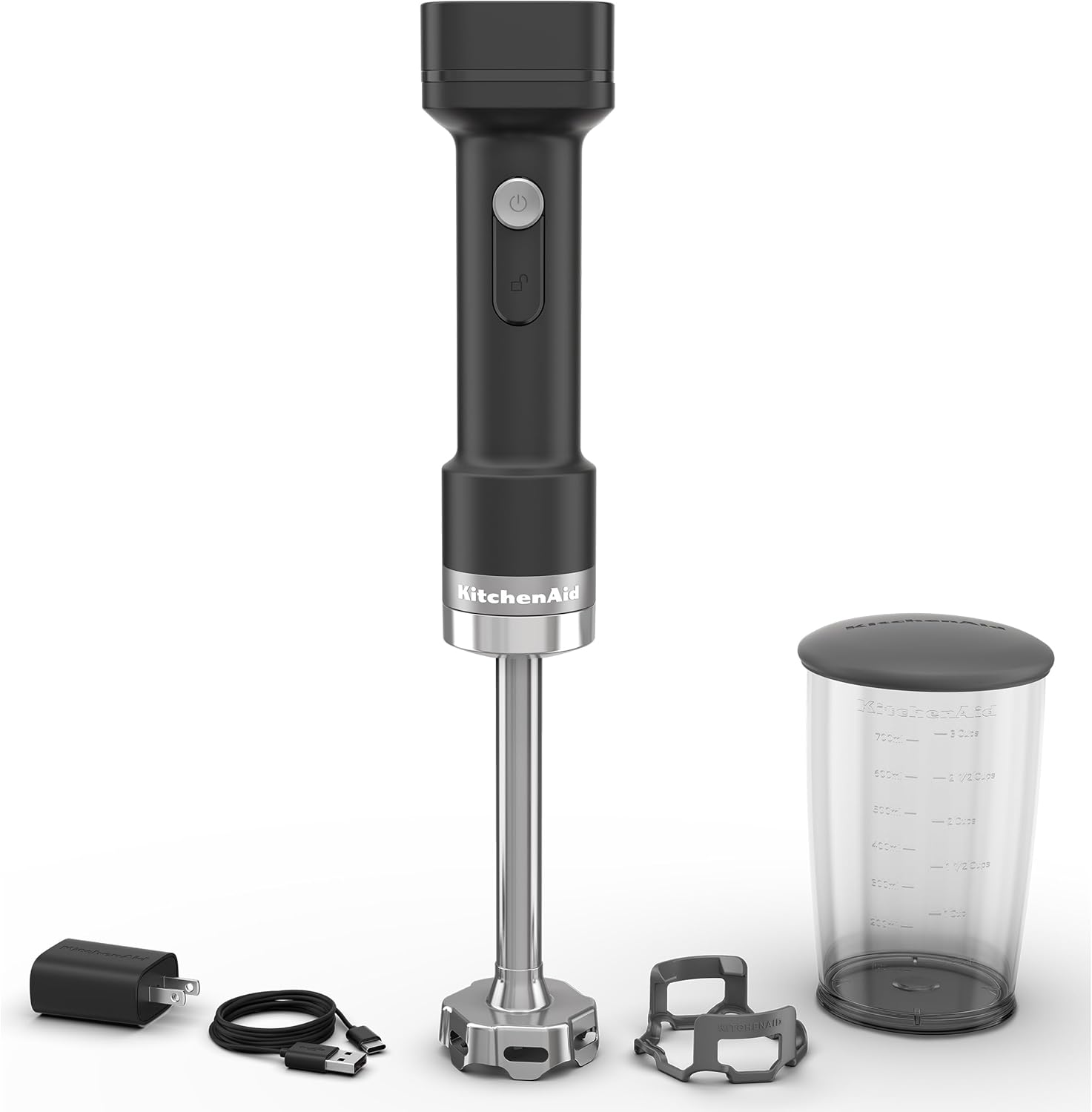KitchenAid Go Cordless Hand Blender - battery included, KHBRV71, Porcelain White