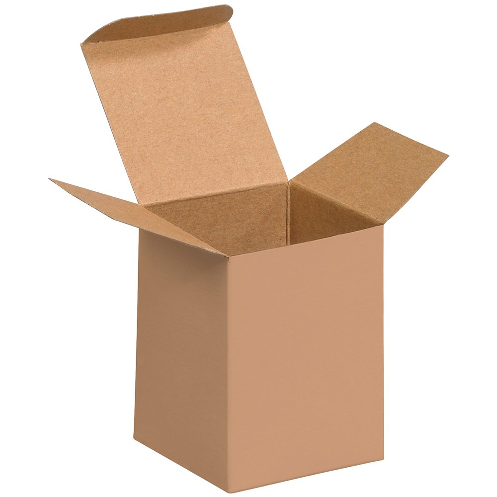 Aviditi Kraft Brown Folding Gift Boxes, 3