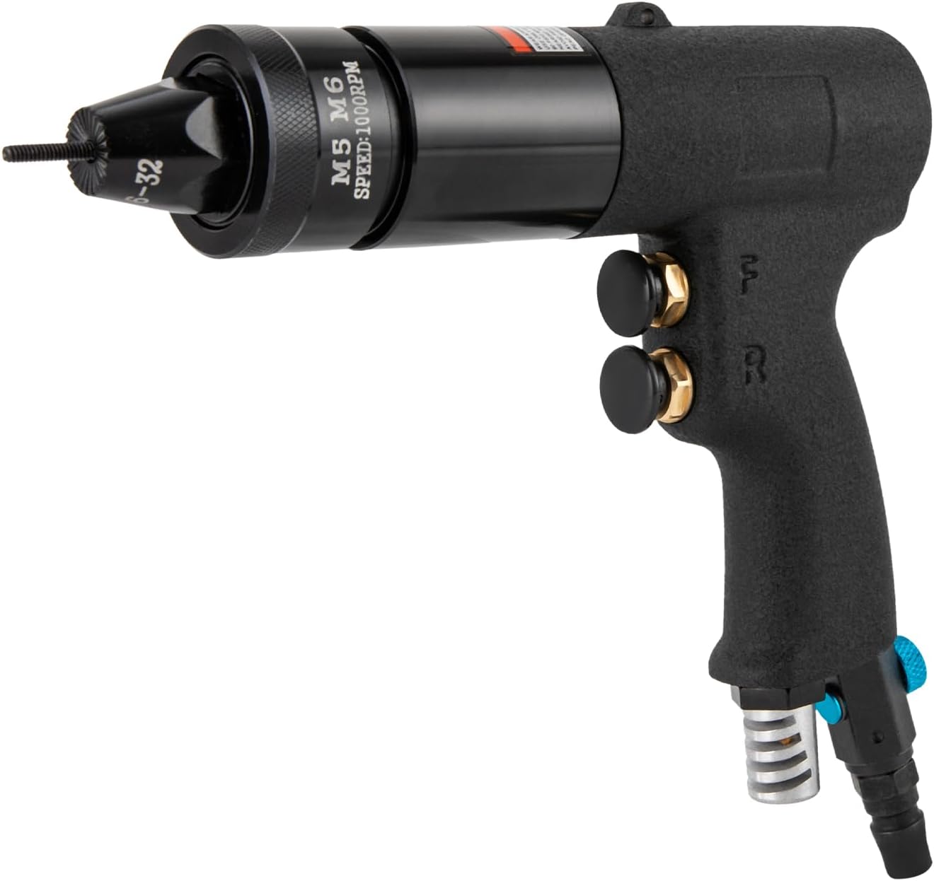 Pneumatic Rivet Nut Gun,Air Rivet Nut Pull Setter Tool with 10-24