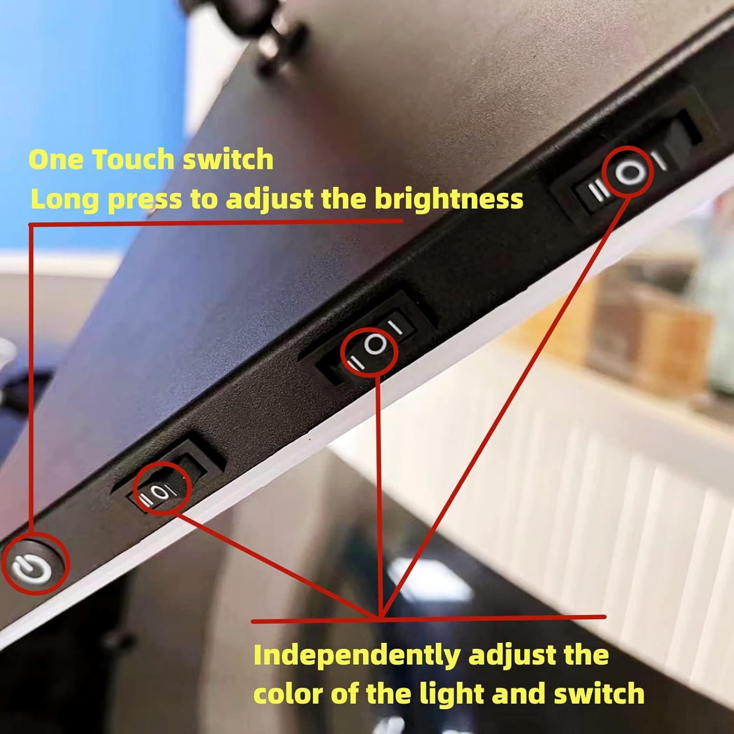 PDR Light, Paintless Dent Repair Tools, Car Dent Reflector LED Stripe Line Board, Automobiles Body Stripe Testing Light with Lithium Battery - for Car Body Dent Removal