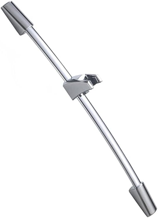 KEHAIOO Shower Bar for Hand Shower Handset Shower Column Adjustable Wall Mounted with Bracket Holder Sliding Bar