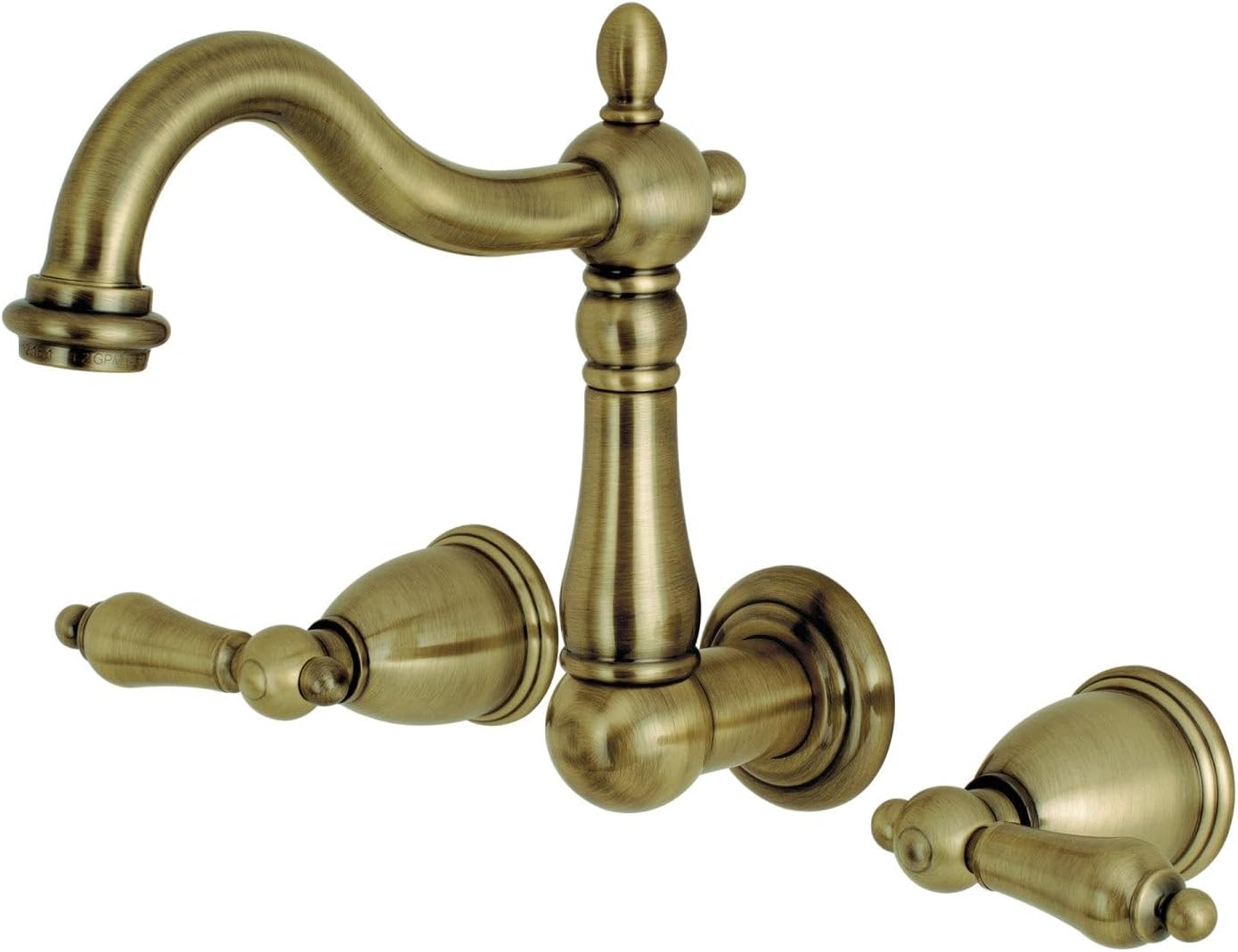 Kingston Brass KS1251AL Heritage Bathroom Faucet, 6-3/8