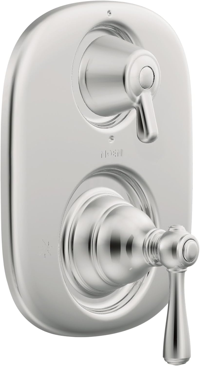 Moen Kingsley Chrome Moentrol Shower Valve with 3-Function Integrated Diverter Valve Trim, Valve Required, T4111