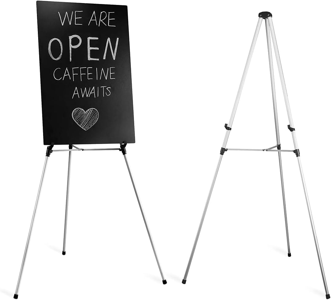 Staples HD Flipchart/Easel, Aluminum, 2/Pack (61295-USVS)