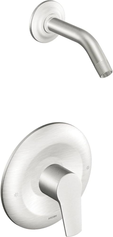 Moen T2802NHBN Method Posi-Temp Tub Shower Valve Trim without Showerhead,Valve Required, Brushed Nickel