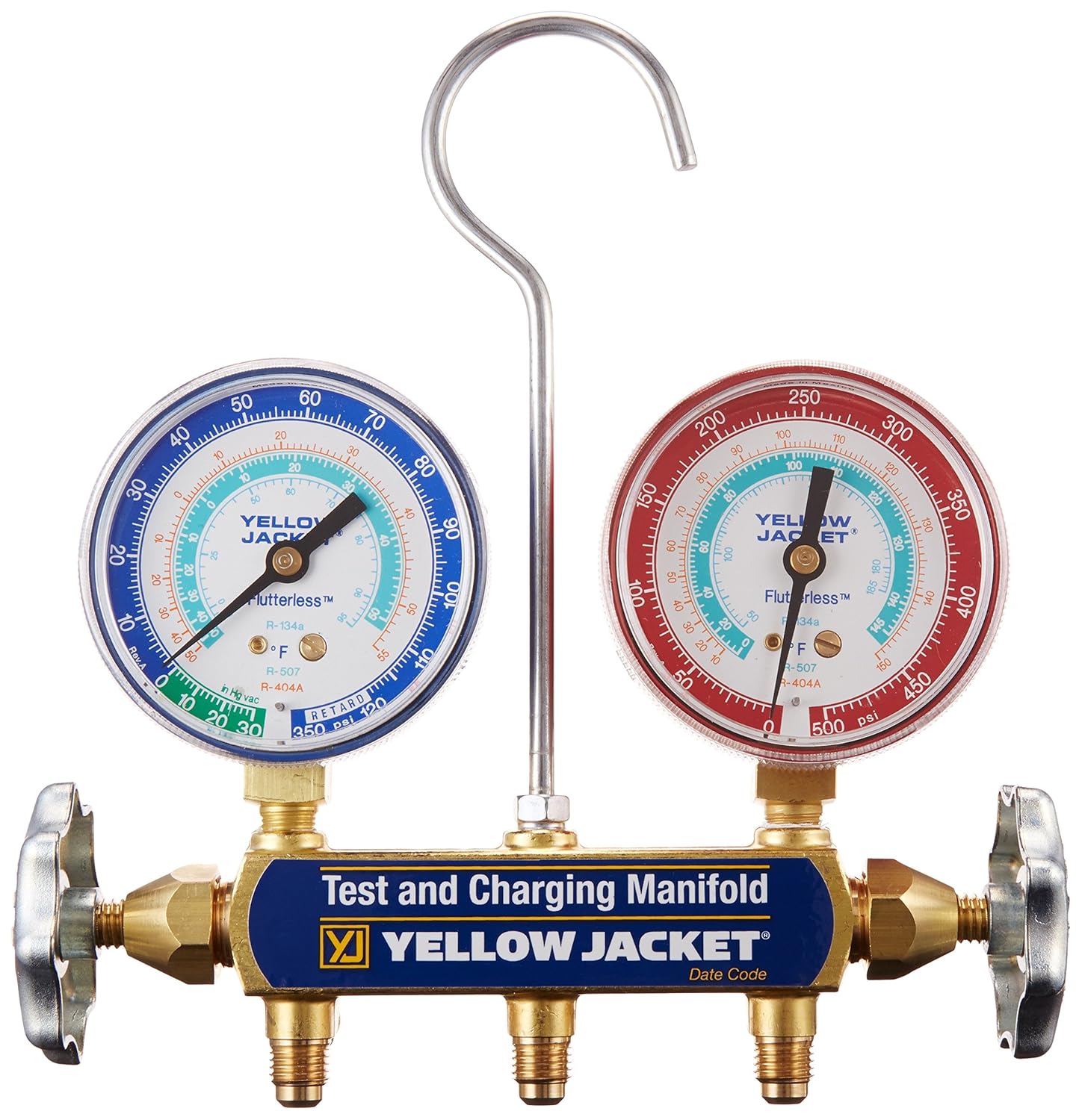 Yellow Jacket 41312 Manifold Only with 2-1/2