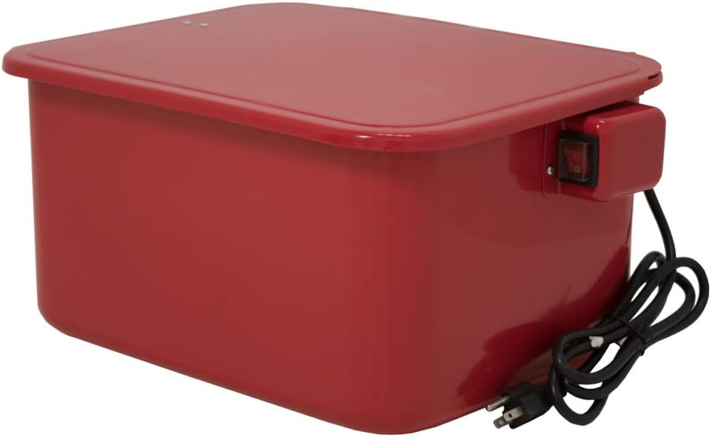 Homak 3-1/2-Gallon Parts Washer, Red, RD00803180