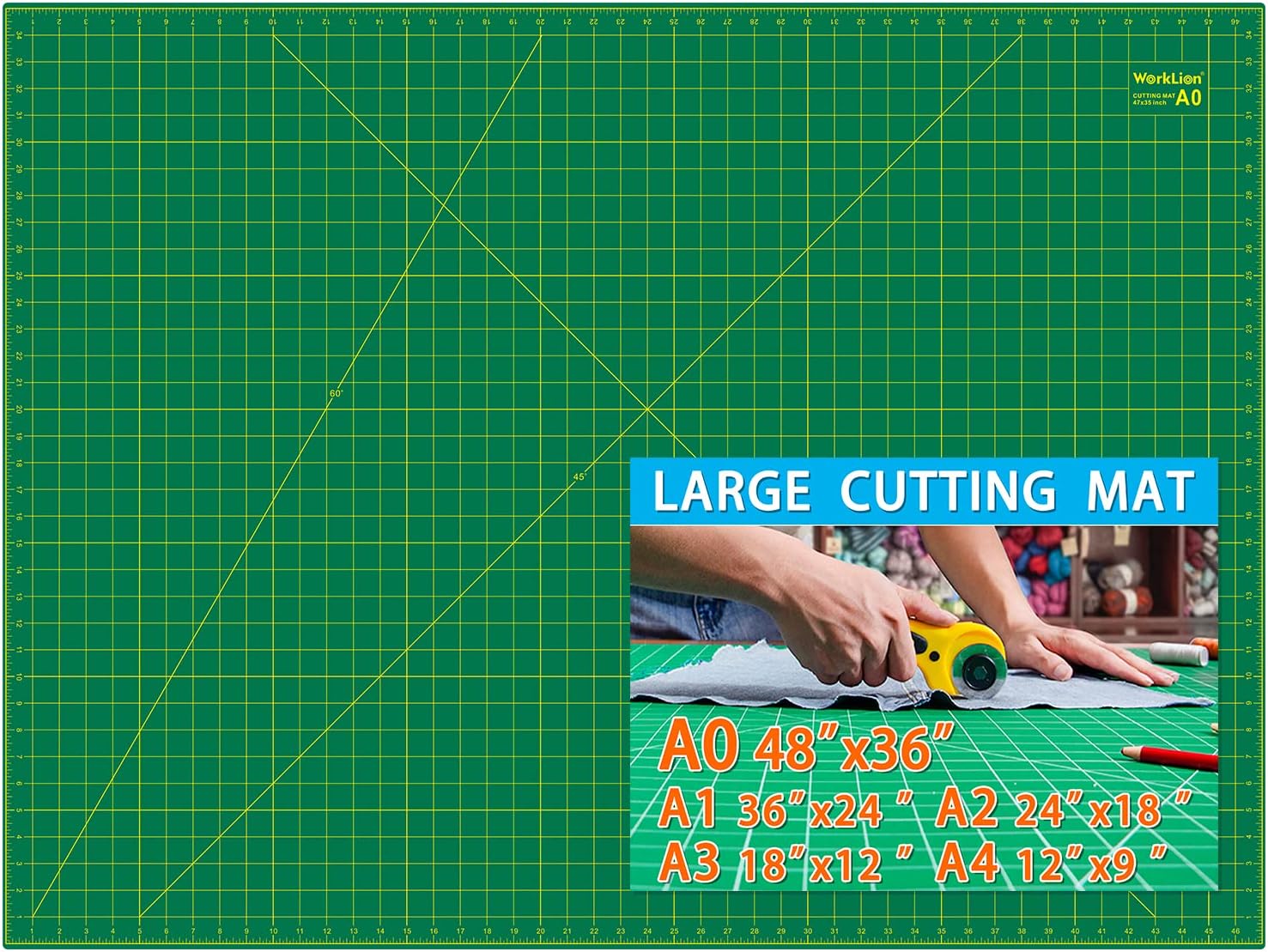 worklion self healing cutting mat 36