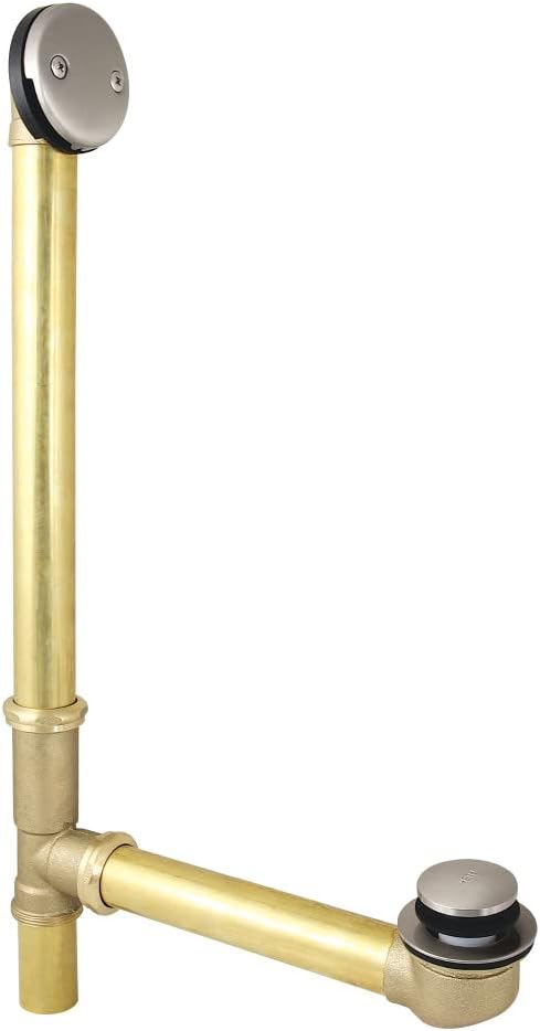 Kingston Brass DTT2205 25-Inch Tip-Toe Tub Waste and Overflow, 20 Gauge, Oil Rubbed Bronze