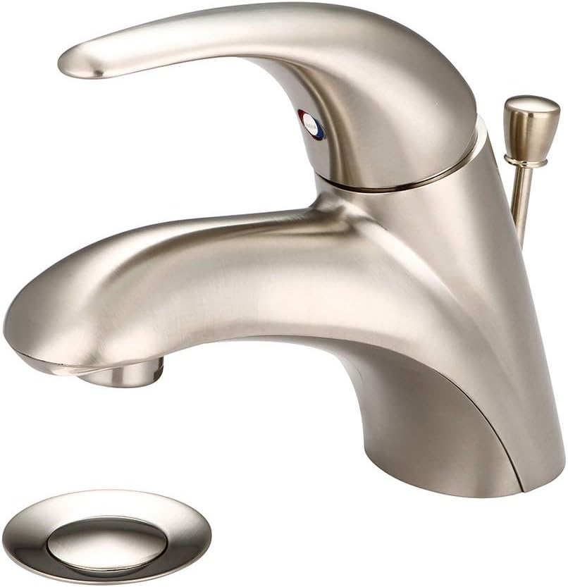 Pioneer 3LG260H-BN Legacy Single Handle Bathroom Faucet in Brushed Nickel